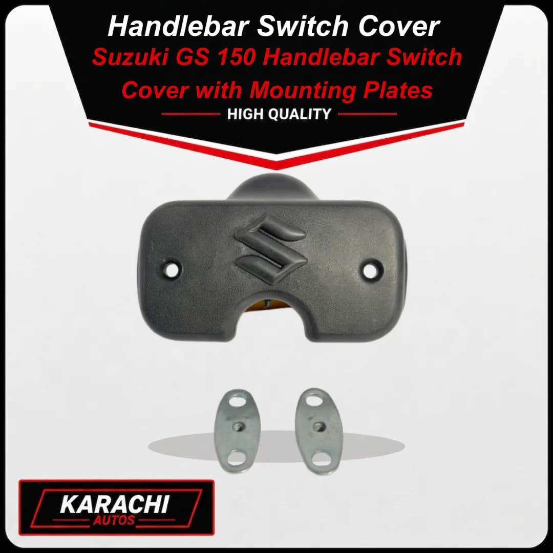 Suzuki GS 150 Handlebar Switch Cover with Mounting Plates