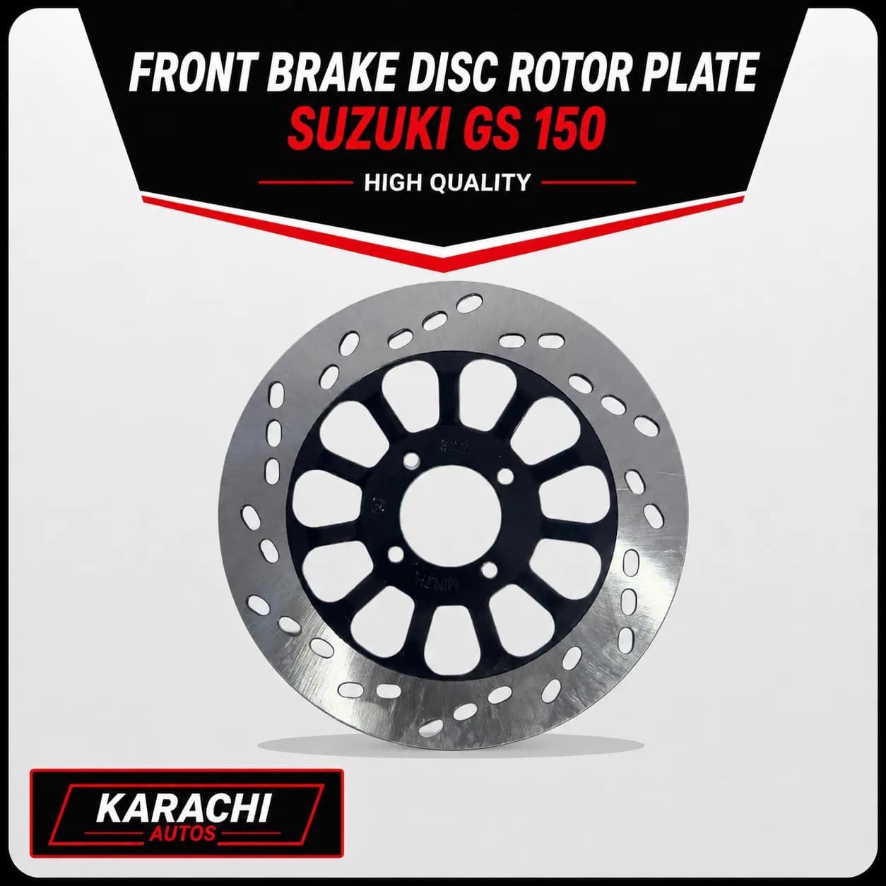 Suzuki GS 150 Front Brake Disc Rotor Plate